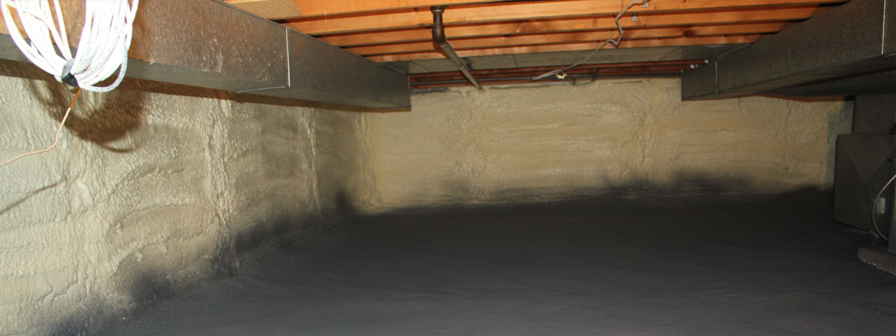 spray foam insulation for crawl spaces